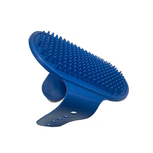 Pet Bath Brush, Soft Silicone Pet Bath Brush for Dogs and Cats, Bathing Accessories for Pets Shower Gift, Green, Yellow, Blue, red...