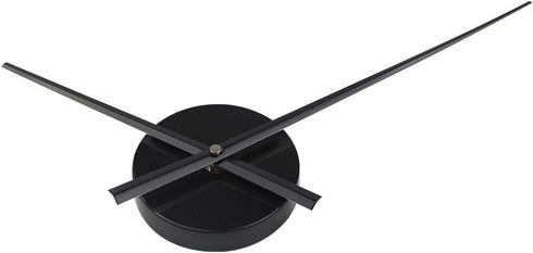 Timelike DIY Large 3D Clock Hands Wall Art Decor Quartz Clock Mechanism Accessories (Black)...
