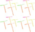 Kisangel Dragonfly Action Figure 40Pcs Plastic Dragonfly Toy Dragonfly Hand Rub Plastic Propeller Bamboo Dragonfly Copter for Outdoor Indoor (Rand...