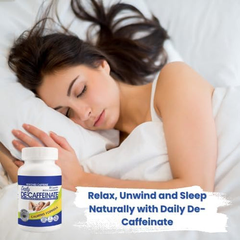 Daily De-Caffeinate: Probably The Most Potent Caffeine Eliminator on The Market! Natural Acting Non-Addictive Caffeine Reducer for Coffee and Caff...