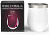 CHILLOUT LIFE 12 oz Stainless Steel Tumbler with Lid & Gift Box - Wine Tumbler Double Wall Vacuum Insulated Travel Tumbler Cup for Coffee, Wine, C...