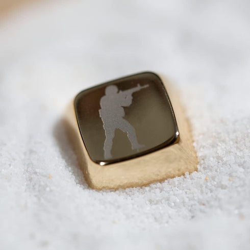Metallic XDA Keyboard caps (Gold 1keycap)...