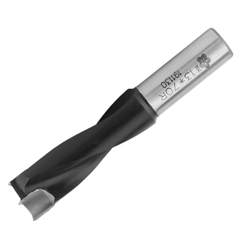 Utoolmart Brad Point Drill Bits for Wood 13mm x 70mm Forward Turning HSS Stubby Drill Bit with 10mm Shank for Woodworking Carpentry Drill Splinter...