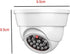 JZK 2 Dummy Fake Surveillance Security CCTV Dome Camera with LED Blinking Real Imitation for Home Security, White...