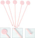 FOYARA 7 Inches Cocktail Swizzle Stick - Disc Top Drink Stirrers Plastic Coffee Whiskey Stirrers Pack of 50...