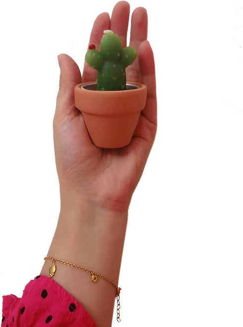 Succulent Candles, Novelty Cactus Tealight Candle Baby Shower Candle Decorations for Party Favors Terrarium Cacti candels Home Decor…...