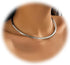 Metal Pearl Open Choker Necklace Adjustable Gold Pearl Choker Necklaces for Women Round Open Cuff Necklace Elegant Cuff Collar Necklace Statement ...