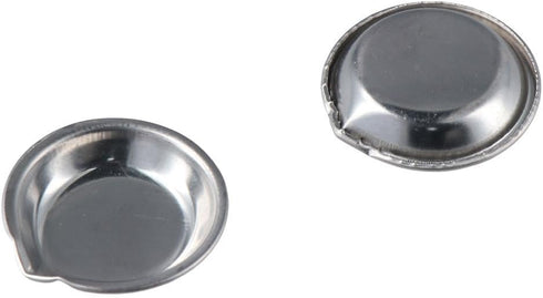 12Pcs Paint Palette for DIY Art Craft Painting, Stainless Steel Mini Metal Paint Tray Pigment Mixing Plate Painting Supplies...