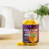 Sugar Free Calcium Gummy Bites Plus 400 IU Vitamin D3, Bone Health & Immune Support - Chewable Calcium Nutrition Supplement, Non-GMO, Orange Flavo...