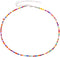 Colorful Handmade Beaded Collar Necklace for Women Freshwater Pearl Necklace Bohemian Handmade Stainless Steel 18K Gold-plated Fashion Jewelry Gif...