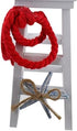 The Bridge Collection White Lifeguard Chair Figurine - Wooden White Indoor Miniature Beach House Decor for Tropical Home Decor - Coffee Table, Off...