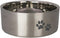 Stainless Steel Double-Wall Insulated Non-Slip for Dog, Cat, Pet Food and Water Bowl | Silver, 32 oz. (PN: DWB-Silver-32)...