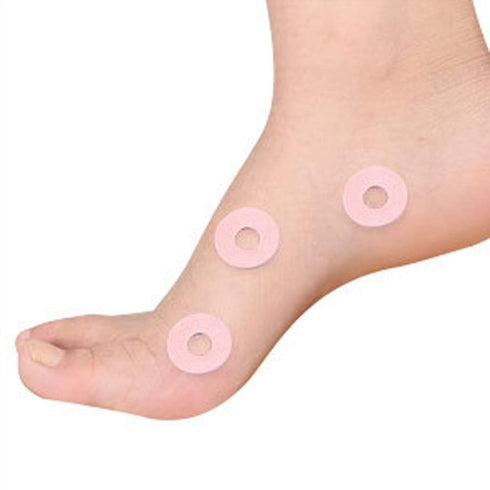 36 Pieces Foam Callus Cushion Self Adhesive Soft Foam Callus Cushions Toe Pads Corn Protector Callus Cushions for Pain Relief Feet Toes, Pink...