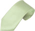 Solid Light Sage Green Color 2.75" Slim Men's Ties...