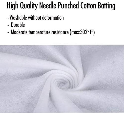 Zipcase On-A-Roll Upholstery Needle-Punched Cotton Batting for Jelly Roll Rugs, Purses, 2-1/4 inches by 50 Yards...