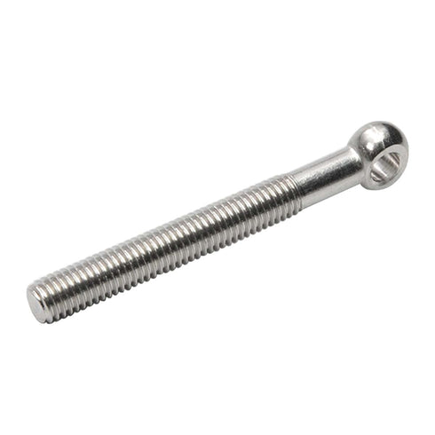 MroMax M8 x 70mm Machinery Shoulder Swing Lifting Eye Bolt, 2Pcs 304 Stainless Steel Metric Thread Lifting Eye Bolt for Home Renovation, Pipeline ...