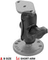 RAM Mounts RAM-B-201U-C Double Socket Arm (Long) Compatible with RAM B Size 1" Ball Components...