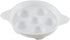 Maine Man Footed Escargot Plate with Handles, Fine White Porcelain, 6.5-Inch...