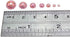 Chenkou Craft 3000PCS 1 Box Pink Round Flatback Imitation Half Pearls Bead Loose Beads Gem (Pink)...
