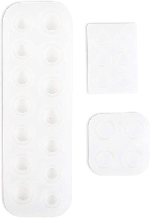 Bright Creations Silicone Making Kit for Resin Rings, DIY Jewelry (3 Pieces)...
