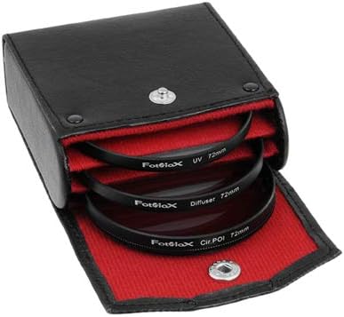 Fotodiox Filter Kit, UV, Circular Polarizer, Soft Diffuser, 72mm for Canon, Nikon, Sony, Olympus, Pentax, Panasonic Camera Lenses....