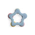 Star Shape Spinner Silicone Baby Teether - BPA Free Chewable Teething Toy, Soft and Safe, Easy to Hold, Star Design with Spinning Wheels, Ideal fo...