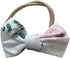 Receiving Blankets for Baby Girls Swaddle Blanket with Headband Set for 0-3 Month Cotton Knitted Newborn Swaddle Wrap Perfect Shower Gift (Green p...
