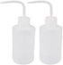 2Pcs 150ml 5oz Safety Wash Bottle with Bent Tip Narrow Mouth Plastic Squeeze Watering Containers Label Tattoo Wash Bottle...