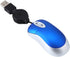 Hemobllo Wired Mouse - 3 Pcs Retractable Mouse Corded Mouse Mini Mouse for Laptop Wired Computer Mouse Small Travel Mouse USB Optical Mouse Portab...