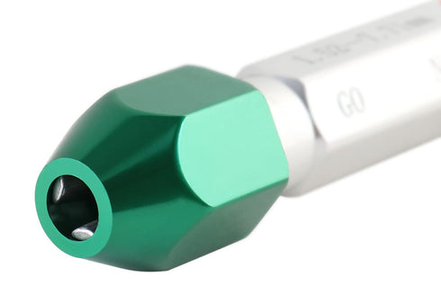 Accusize Industrial Tools 0.061'' - 0.250'' Go/No Go Double End Gage Handle, 3350-0101...