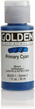 Golden Fluid Acrylic Paint 1 Ounce-Primary Cyan...