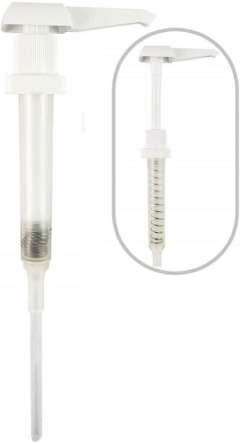 Syrup Pump fits Standard Gallon jug, Lock Down Pump Delivers 1oz/30ml of Liquid with Each Pump Stroke, Fits only Standard 1-1/2 inch (38 mm) Neck ...