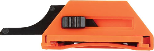 Klein Tools 44125 Utility Knife Blade Dispenser with 50 Triple Ground Replacement Blades for Long-Lasting Sharpness...