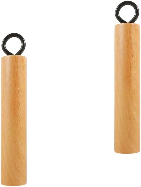 Wok Accessories 2 Pack Wooden Pot Handle Cooking Pot Handle Detachable Pot Handle Pot Grip Replacement Frying Pan Handle Removable Handle Cookware...