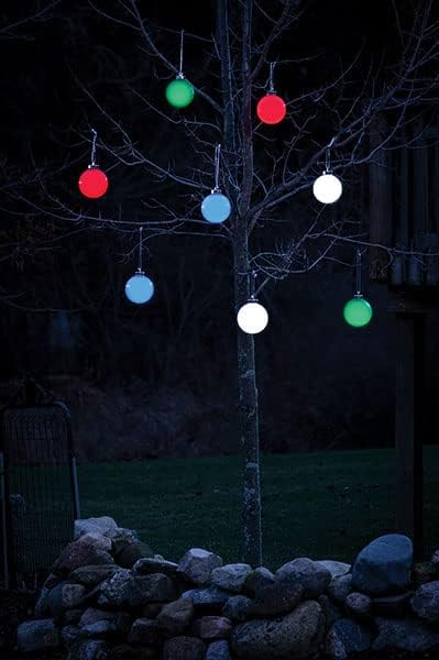 WP510 Battery Powered Hanging Decorative Outdoor LED Pulsing 5" Globe Light, 1 Count (Pack of 1)...