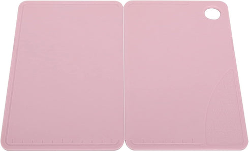 Small Cutting Board, Kitchen Cutting Board Folding Cutting Board Cutting Boards for Kitchen Plastic Cutting Board Pink Fruit Cutting Board Mini Cu...