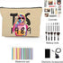 Female Fan Gift Series, Album Inspiration Gift, Makeup Bag, Singer Product Music Enthusiast Gift, Zipper Bag Makeup Bag(TS006)...