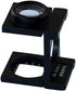 Binger 10x Compact Metal Folding Magnifier Optical Glass Linen Tester Promotion Folding Loup...