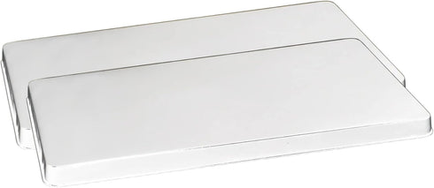 Reston Lloyd Rectangular Stove Burner Covers, Set of 2, White...