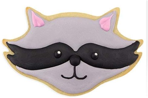 Raccoon Face Woodland Cookie Cutter, 4" Made in USA by Ann Clark...