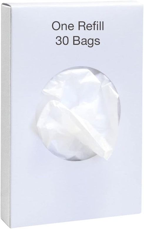 Universal Feminine Disposal Bags for Menstrual Care Products 4 Pack -30ct Refill Box- for Disposal of Tampons, Pads, Hygiene Products...