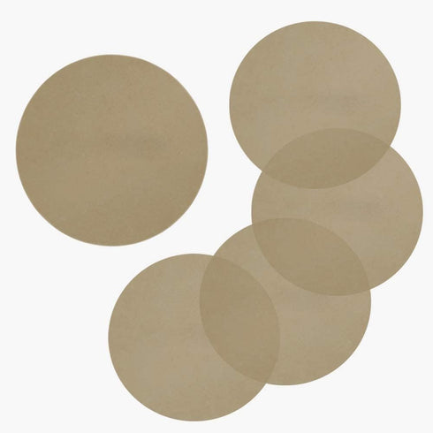 Baking Parchment Circles, Set of 100, 7 Inch Unbleached Baking Paper/Non Stick Baking Parchment/Greaseproof Paper Circles for Springform Cake Tin,...