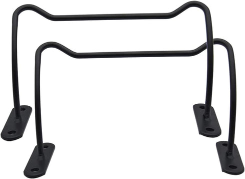 2 Packs Wine Display Rack, Wine Rack Shelf, Wall-Mounted Creative Bar Counter Wine Cabinet Rack, Wrought Iron Hanging Rack on Restaurant Wall...