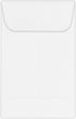 LUXPaper #1 Coin Envelopes | 2 1/4" x 3 1/2" | Bright White | 24lb. Text | 250 Qty...