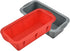 2 Pack Silicone Square Cake Pan,8x4 Inch Bread Loaf Pans,Silicone Baking Pan Non-Stick, Easy Release,Baking Pan for Baking -for Homemade Bread,Toa...
