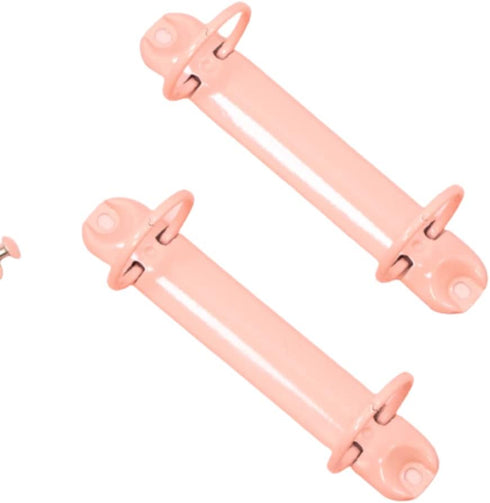 Craftelier - Kit of 2 Mechanisms for 2-Ring File Cabinets | Size Approx.12,2 cm - Ring Diameter 3,17 cm - Distance Between Rings 8 cm | Includes 4...