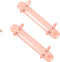 Craftelier - Kit of 2 Mechanisms for 2-Ring File Cabinets | Size Approx.12,2 cm - Ring Diameter 3,17 cm - Distance Between Rings 8 cm | Includes 4...