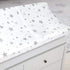 TL Care Printed 100% Cotton Knit Fitted Contoured Changing Table Pad Cover - Compatible with Mika Micky Bassinet, Super Stars, for Boys and Girls...