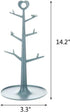 Coffee Mug Tree for Counter Cup Holder Rack Stand Organizer Desk Table Countertop (Blue, Large)...