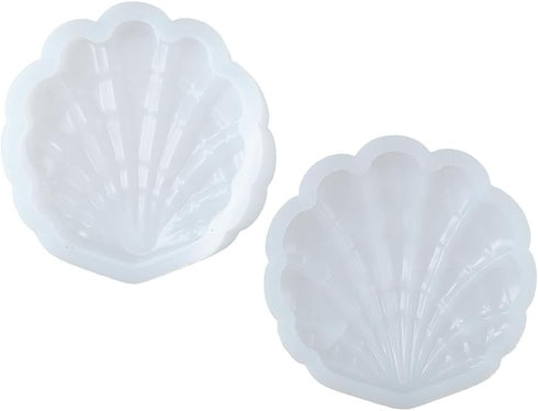 Box Resin Molds,Seashell Shape Molds Jewelry Storage Box Molds,Crystal Epoxy Silicone Molds for DIY Craft...